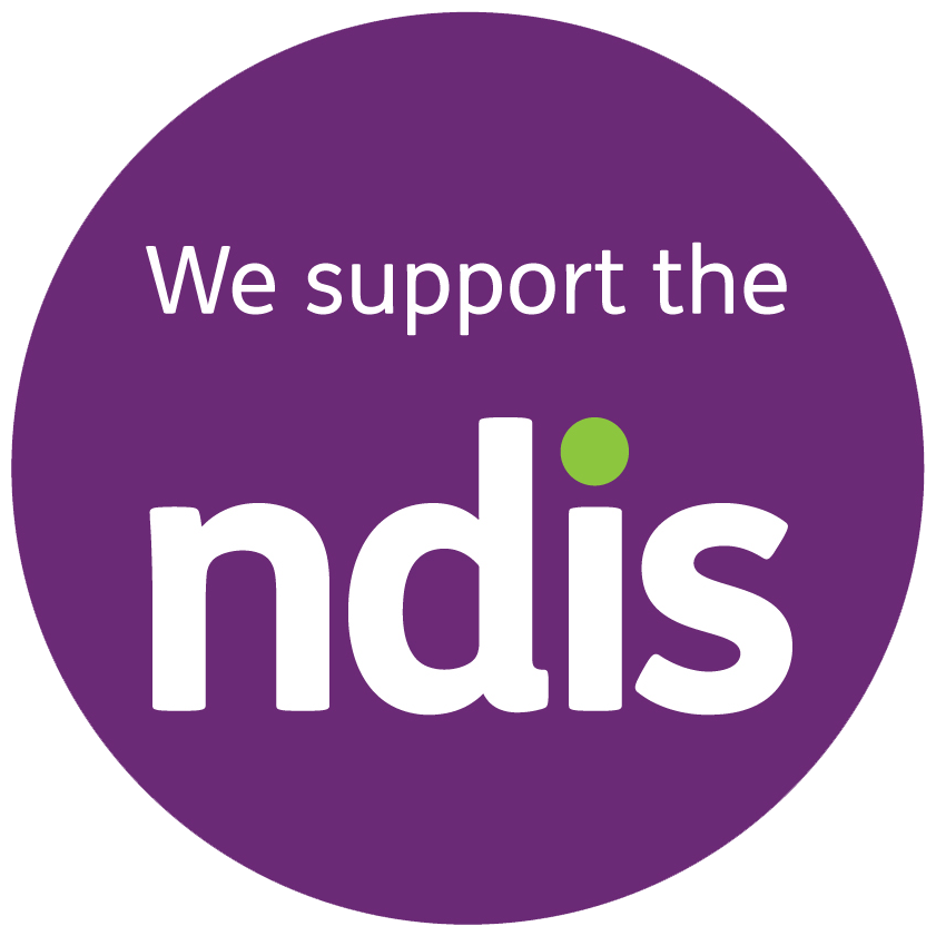 We Support The NDIS Logo