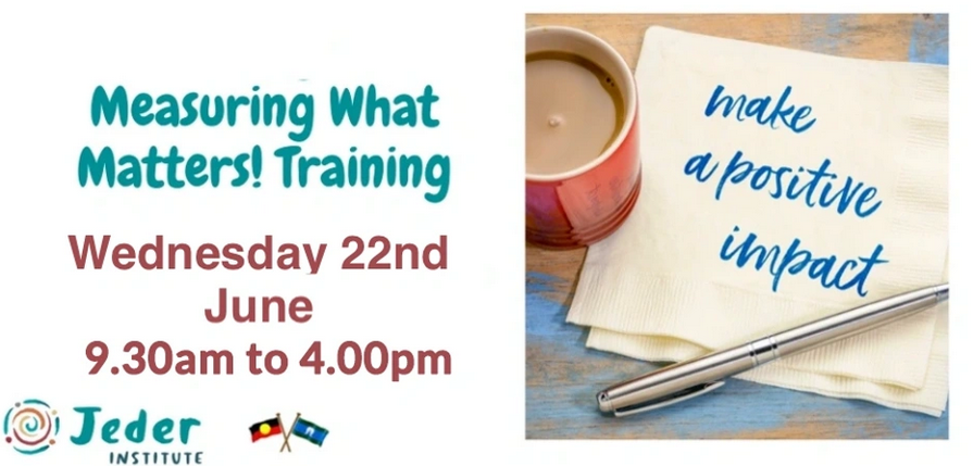 Measuring what matters-Is anyone better off Training-22nd Jun