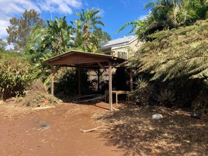 house after the flood waters have gone